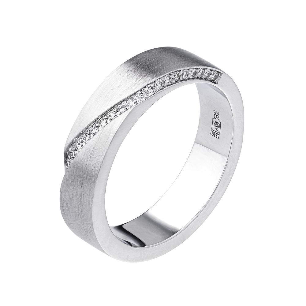 Кольцо из золота с бриллиантами 921568Б