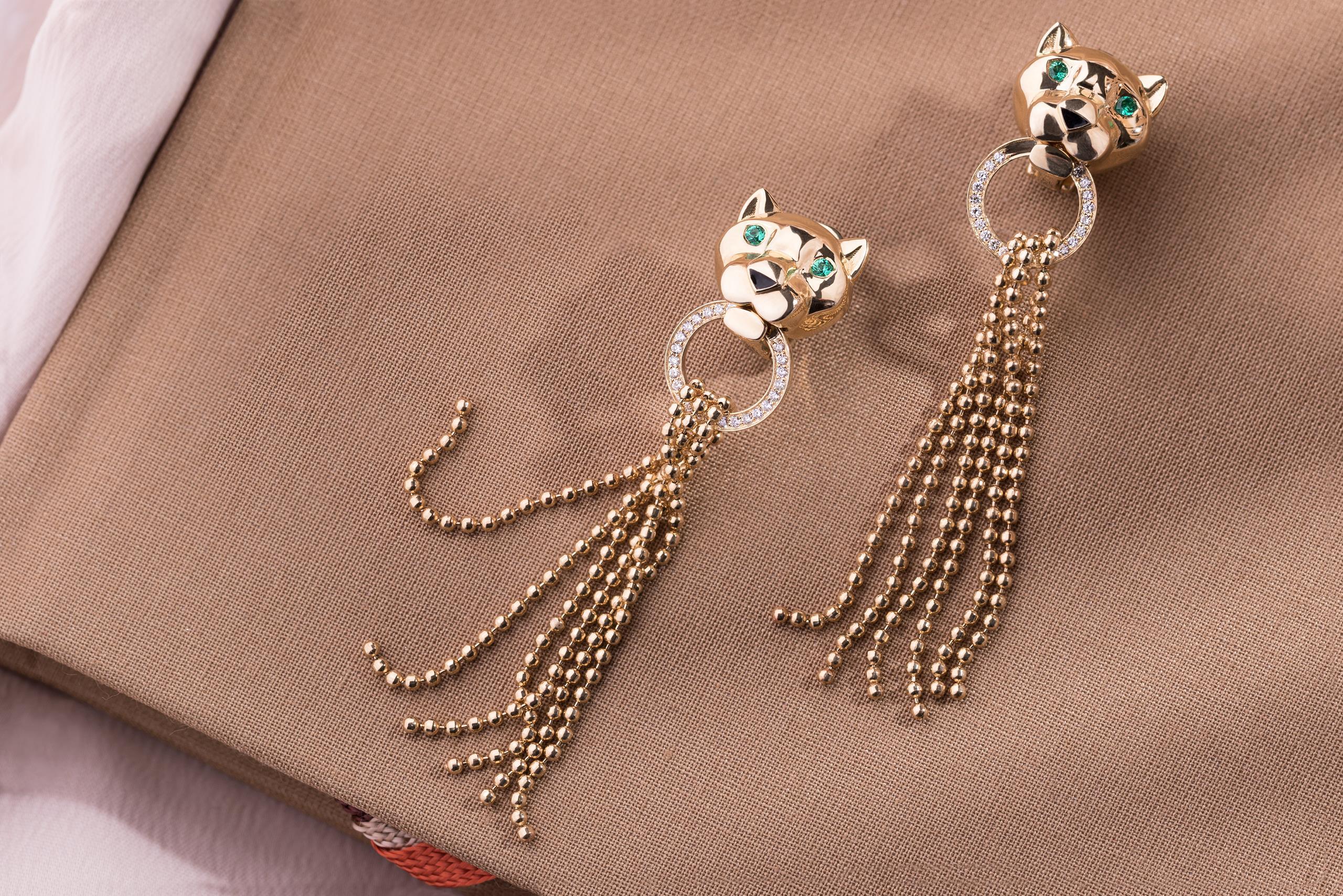 Серьги из золота 932572Б