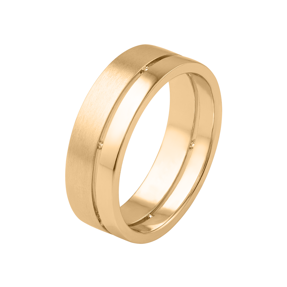 Кольцо из желтого золота 585 пробы 931645