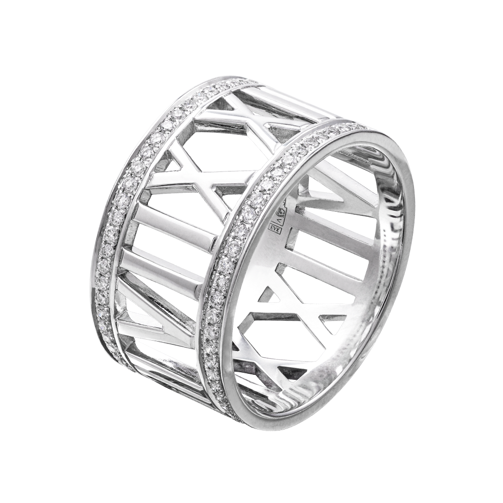 Кольцо из золота с бриллиантами 921613Б