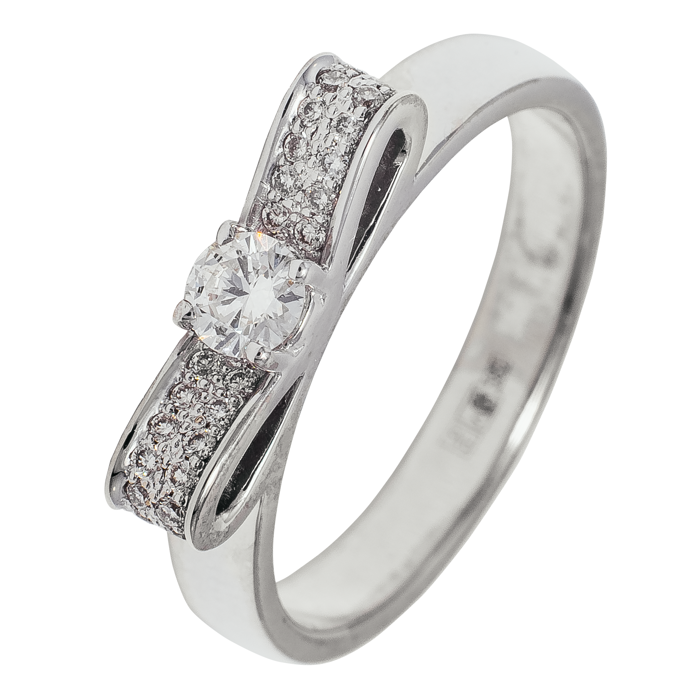 Кольцо из золота с бриллиантами 921328Б