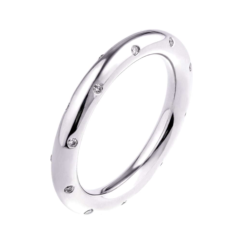 Кольцо из золота с бриллиантами 921650Б