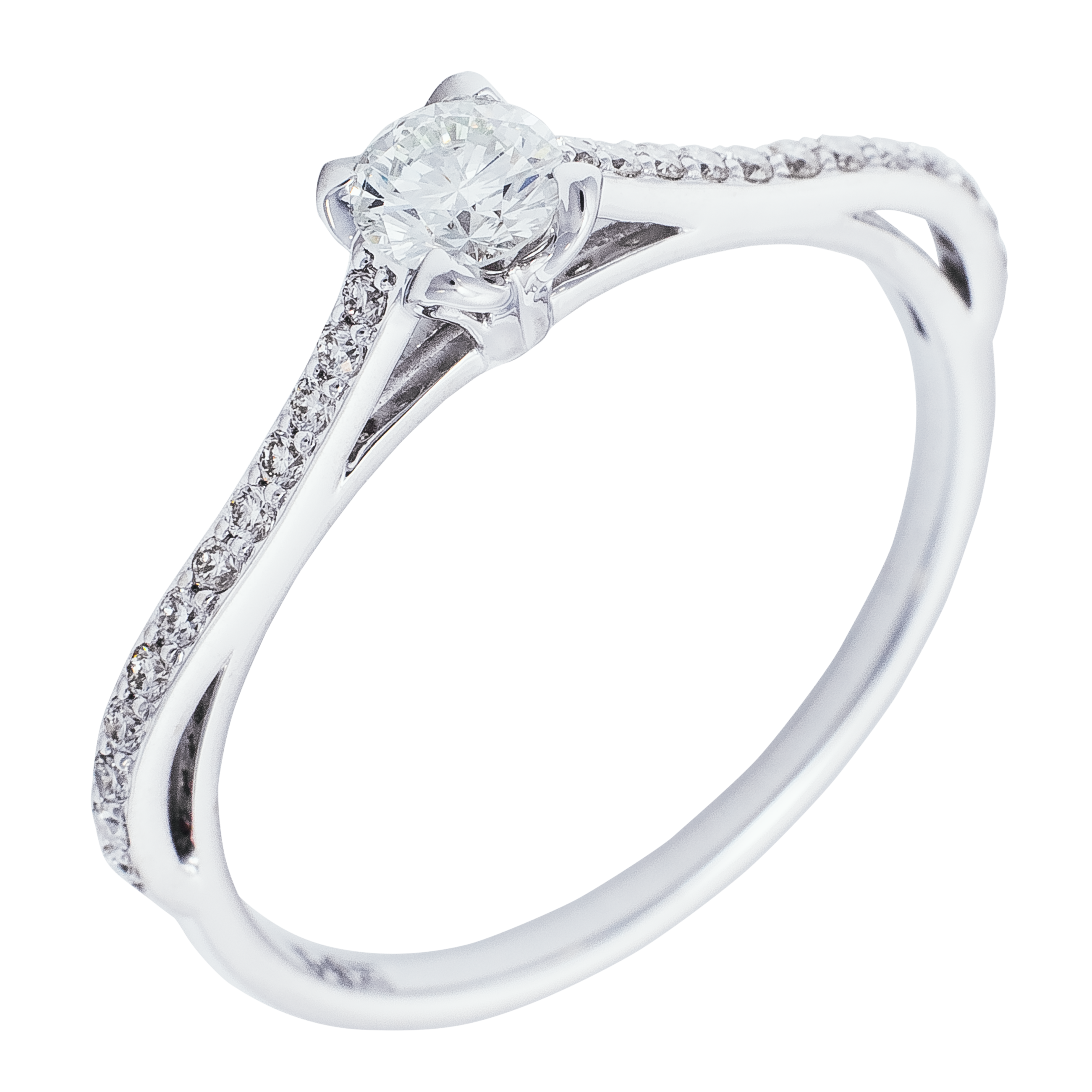 Кольцо из золота с бриллиантами 921311Б