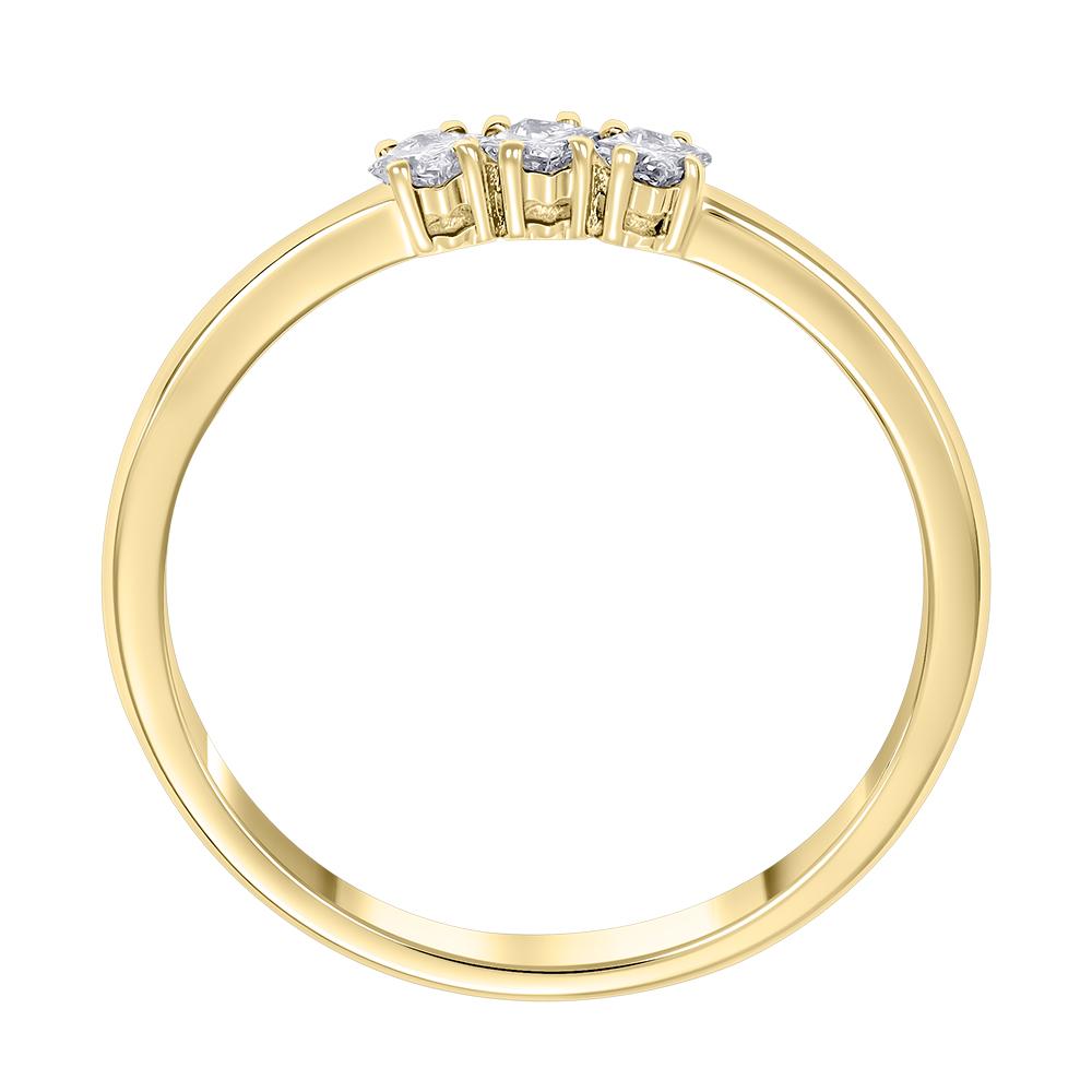 Обручальное кольцо с бриллиантами 931988Б