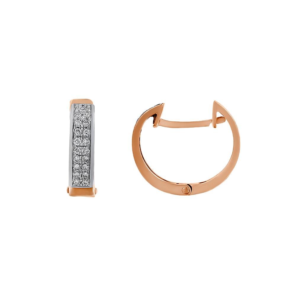 Серьги из золота 912134Б