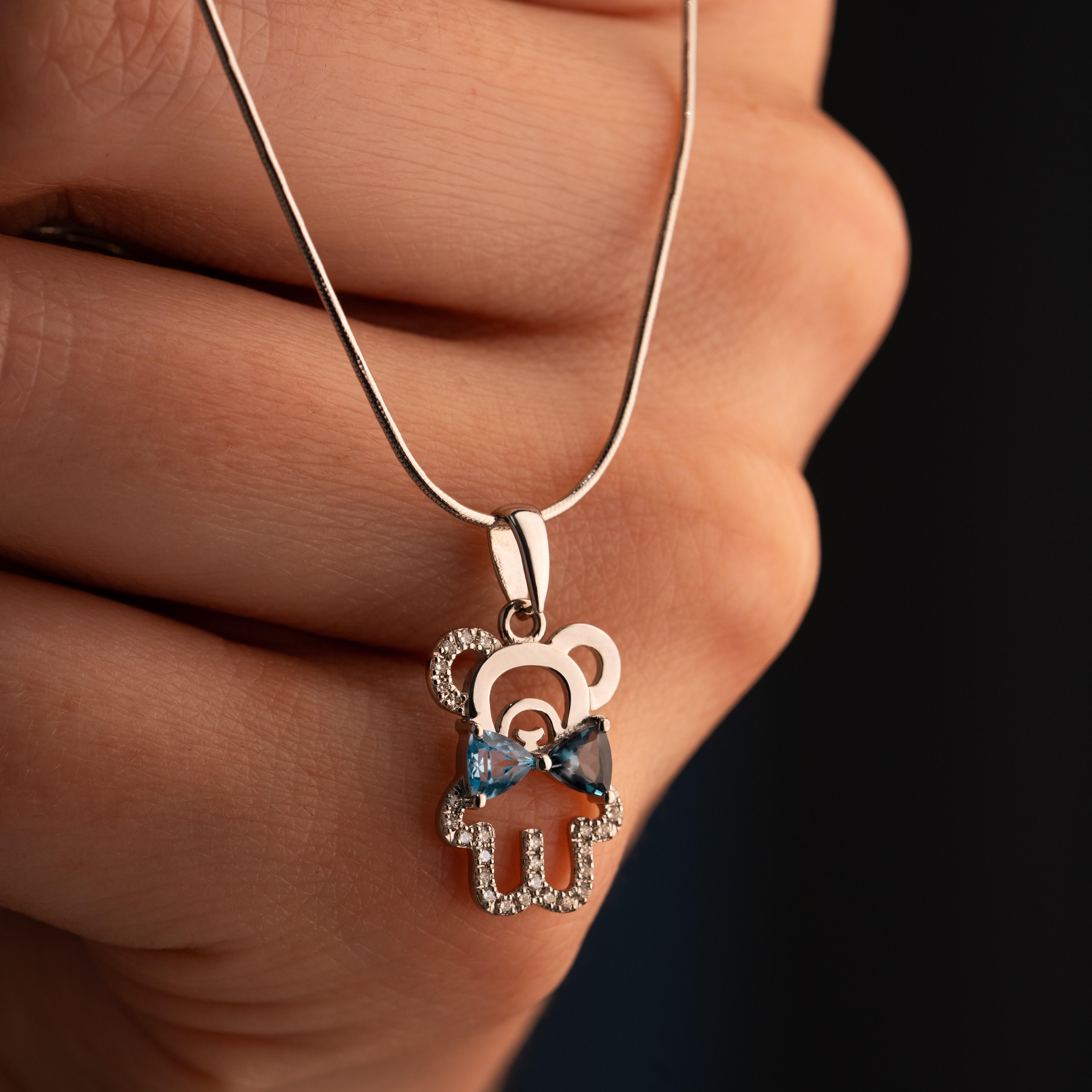 Подвеска из белого золота 924876Т