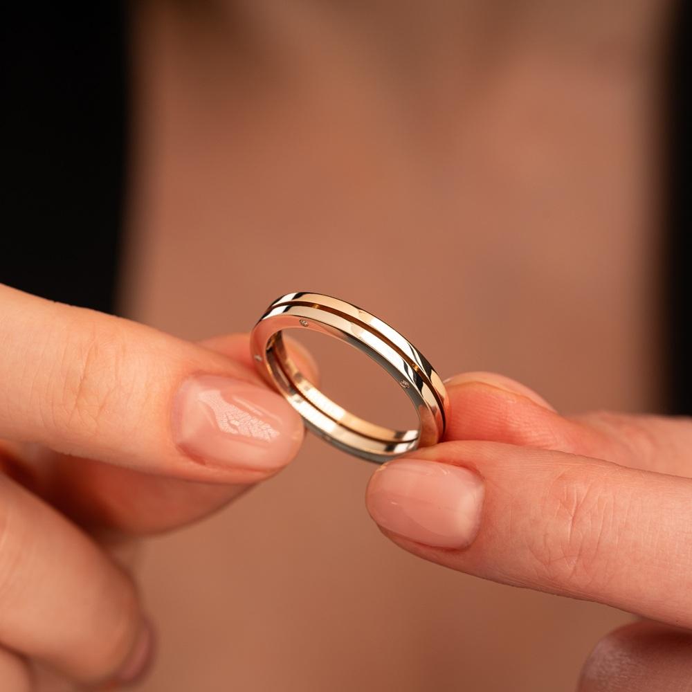 Кольцо с бриллиантами 911706-2Б