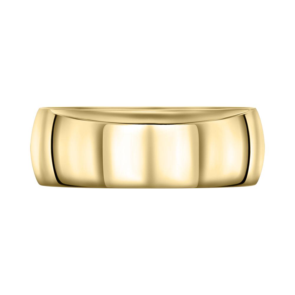 Обручальное кольцо из желтого золота 120-000-580