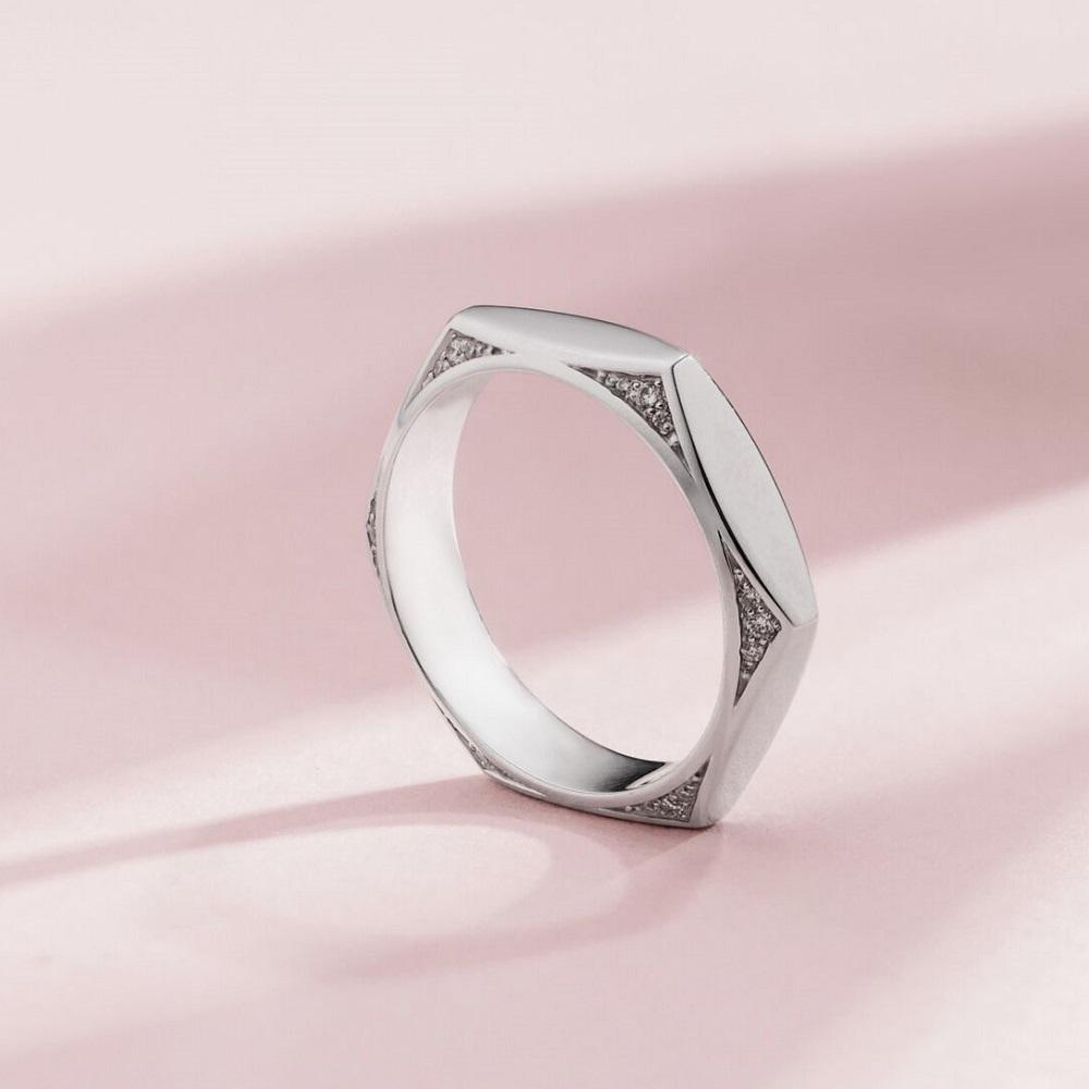 Кольцо из золота с бриллиантами 921430-2Б