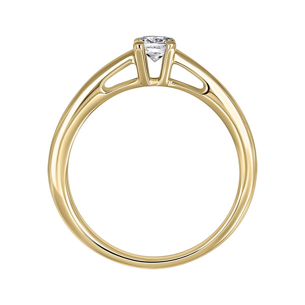 Кольцо из золота с бриллиантом 931214Б