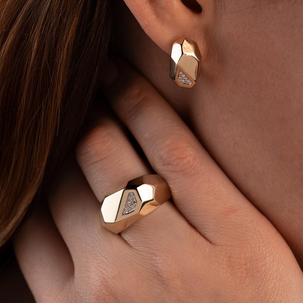 Серьги из желтого золота 932995Б