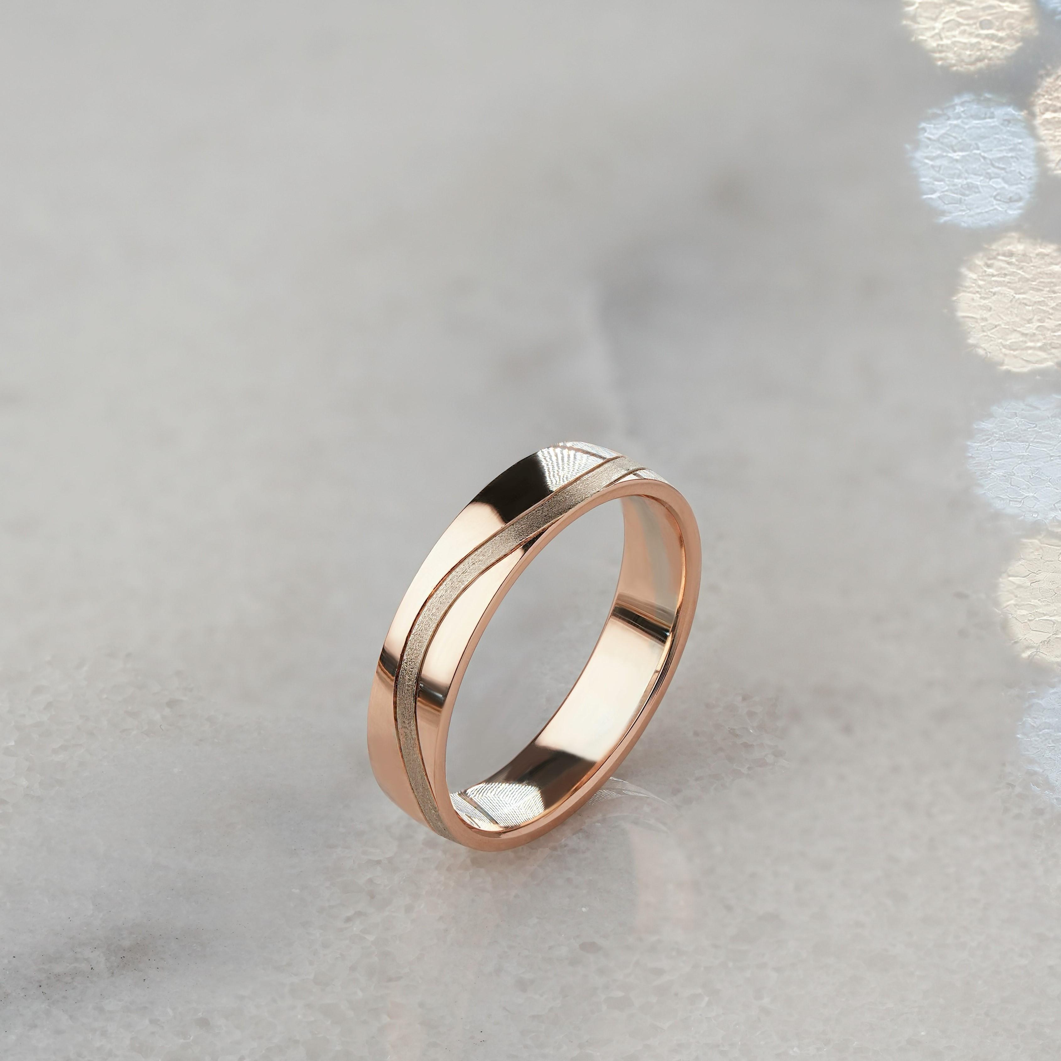 Обручальное кольцо из золота (синтеринг) 550-000-796