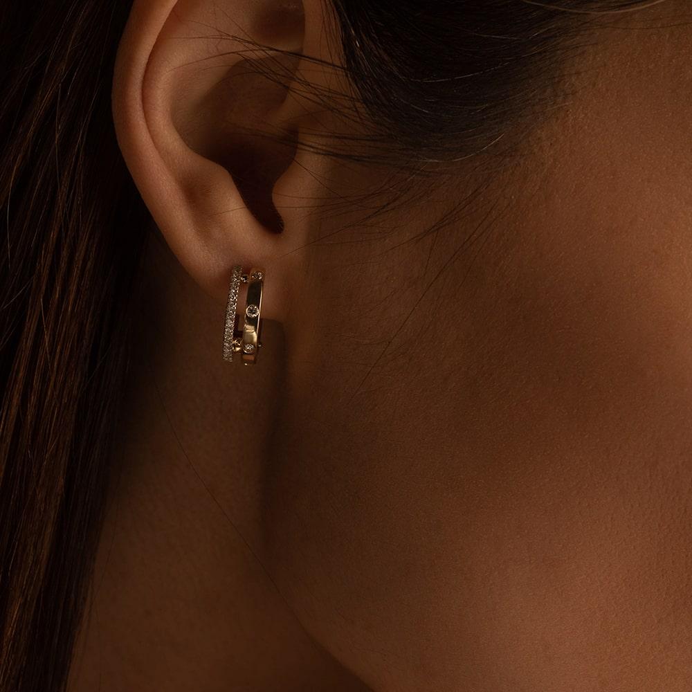 Серьги с бриллиантами 932660Б