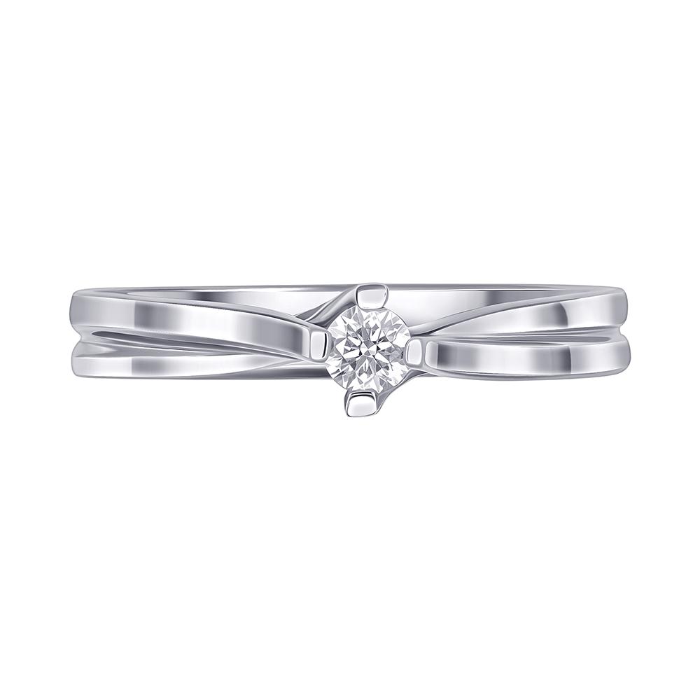 Кольцо из золота с бриллиантом 921120Б