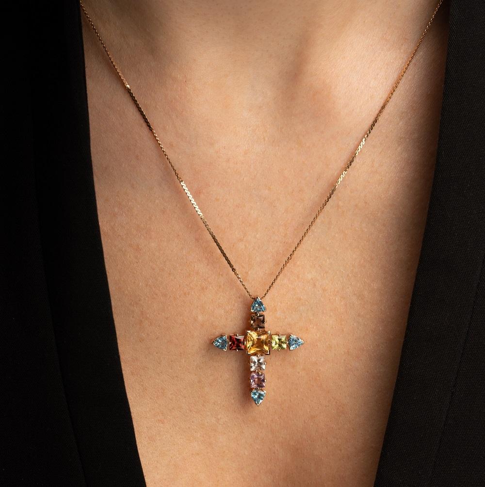 Подвеска из красного золота 585 пробы 914810К