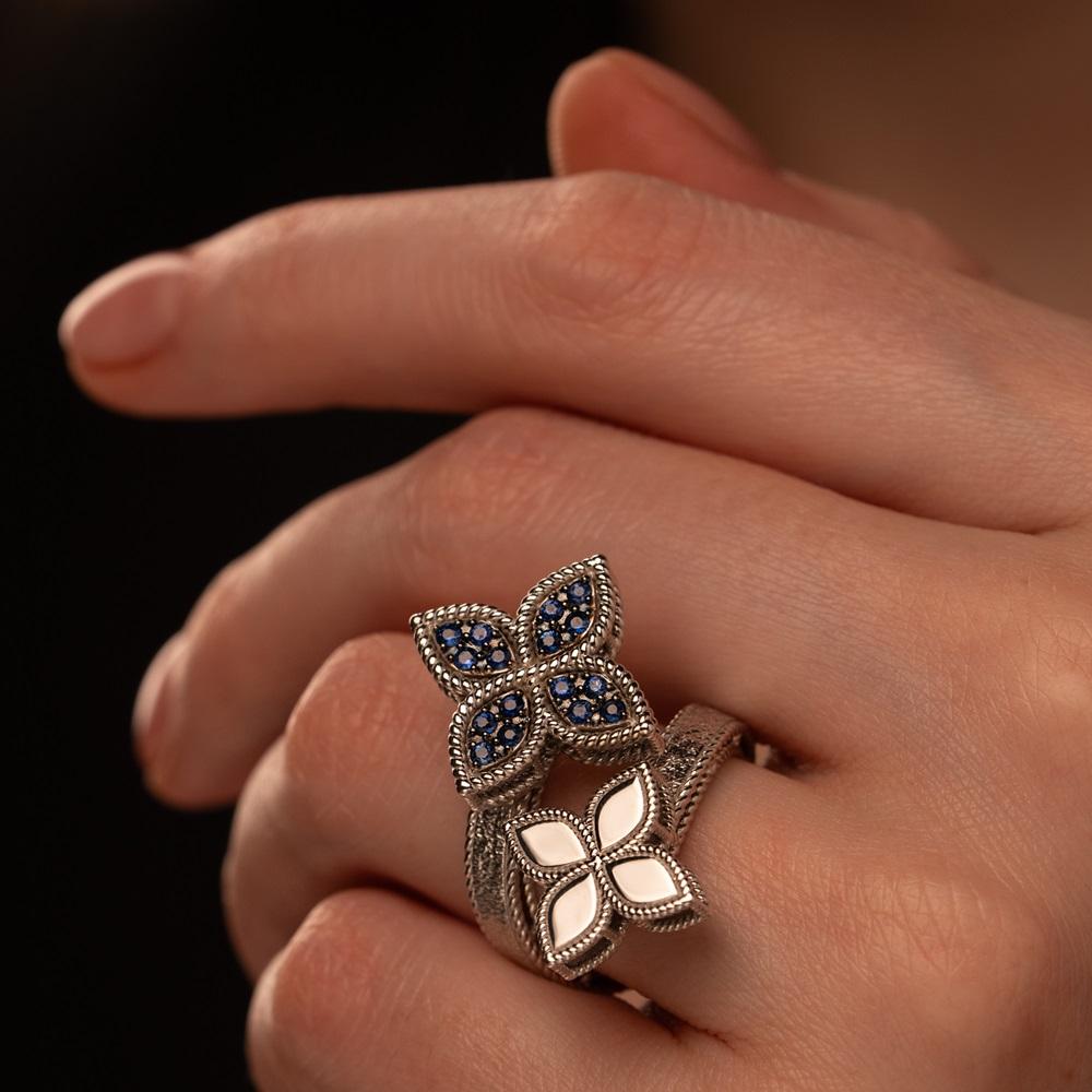 Кольцо из белого золота 921843С