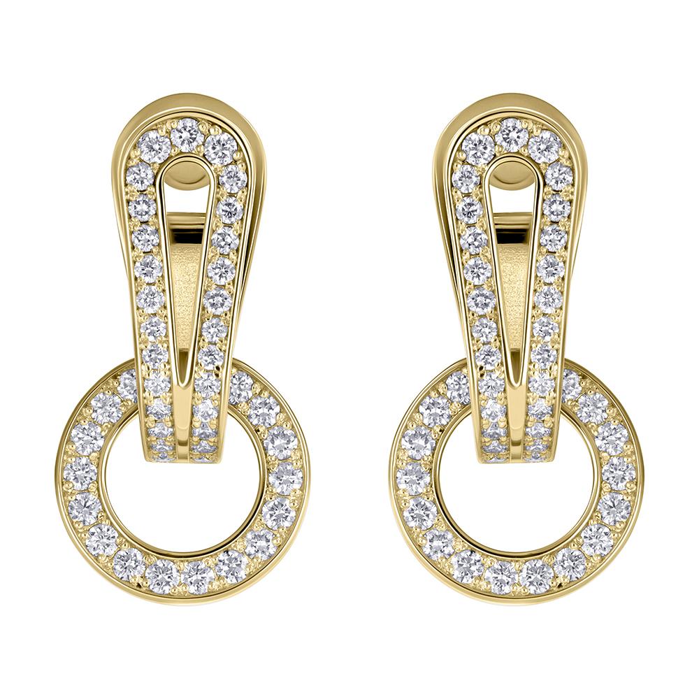 Серьги с бриллиантами 9321036Б