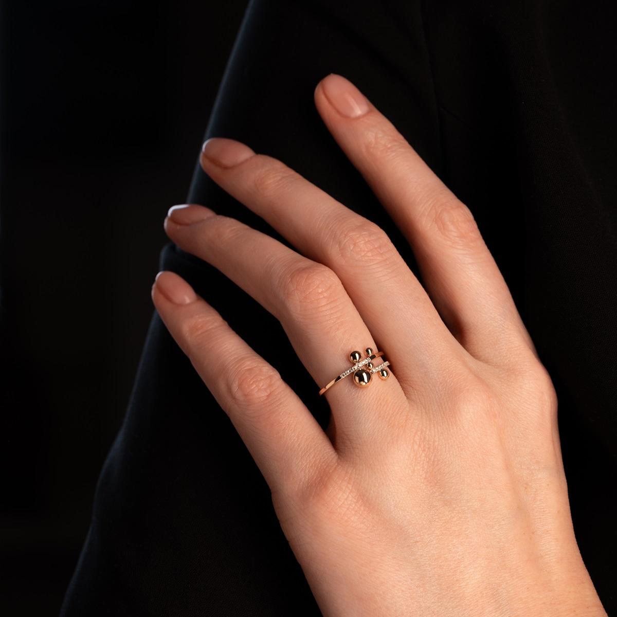 Кольцо с бриллиантами 911905Б