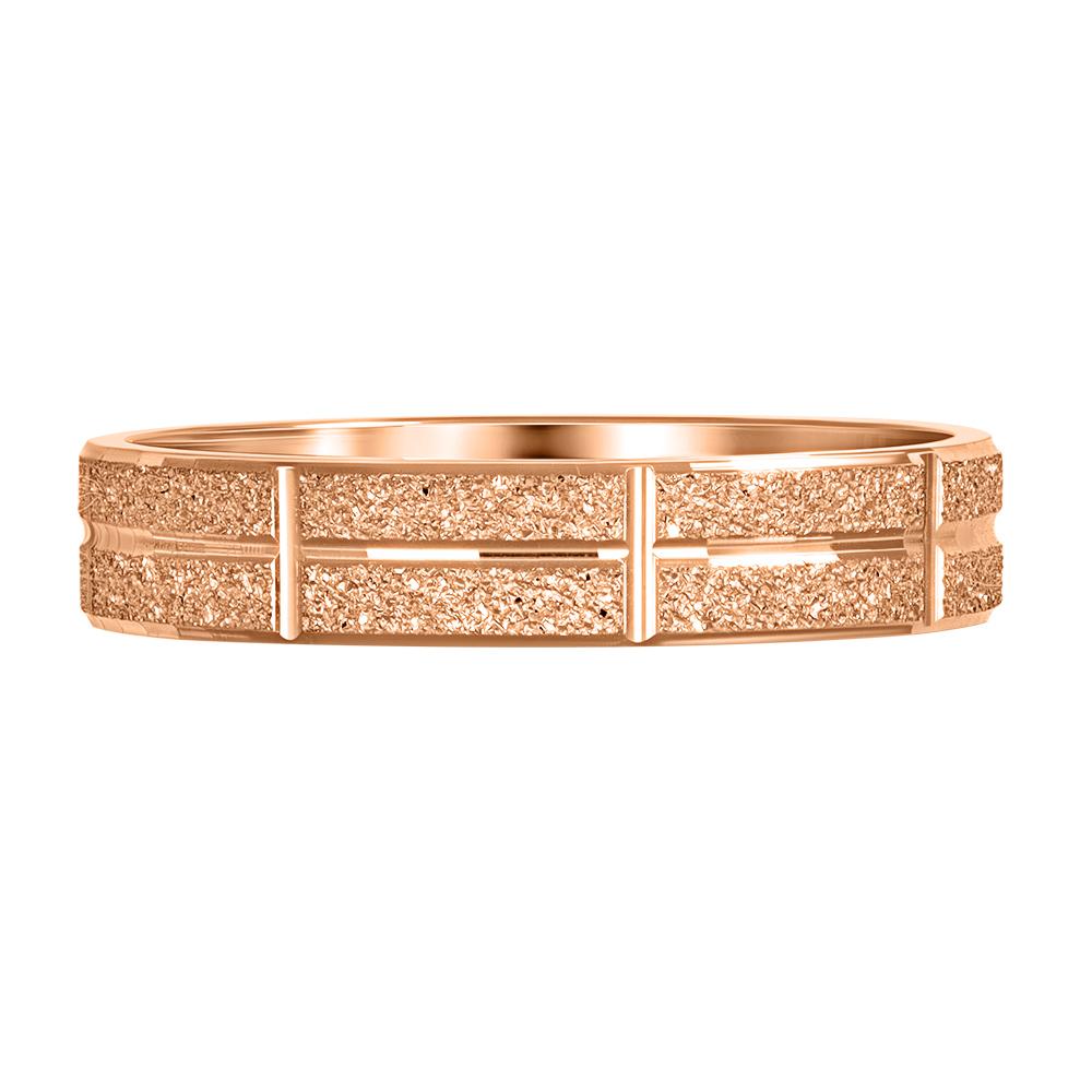 Обручальное кольцо из красного золота 200-000-932