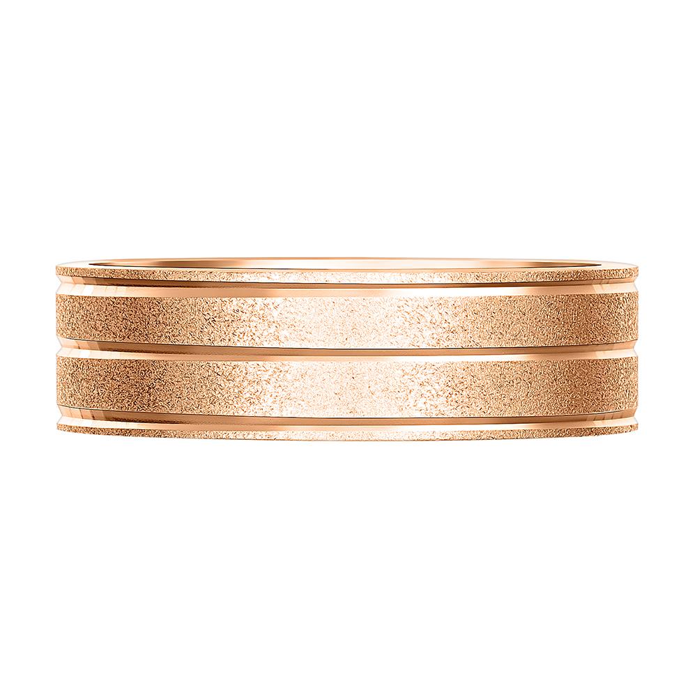 Обручальное кольцо из красного золота 200-000-155