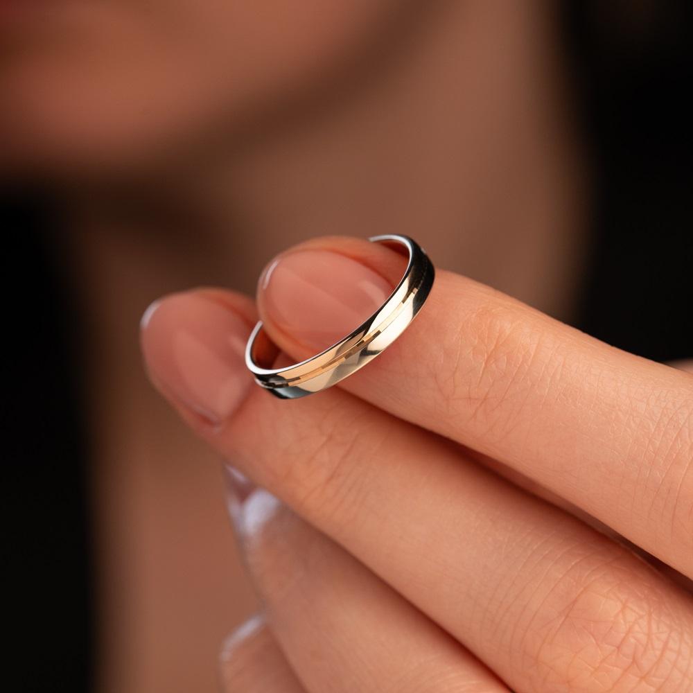 Обручальное кольцо из золота (синтеринг) 430-000-318