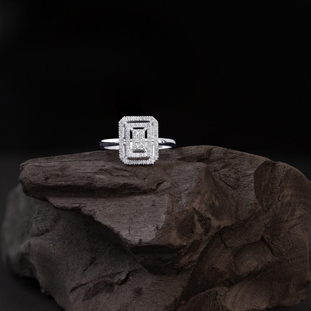 Кольцо с бриллиантами 921998Б