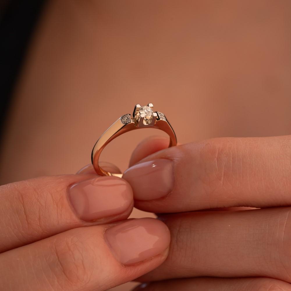 Помолвочное кольцо 911883Б