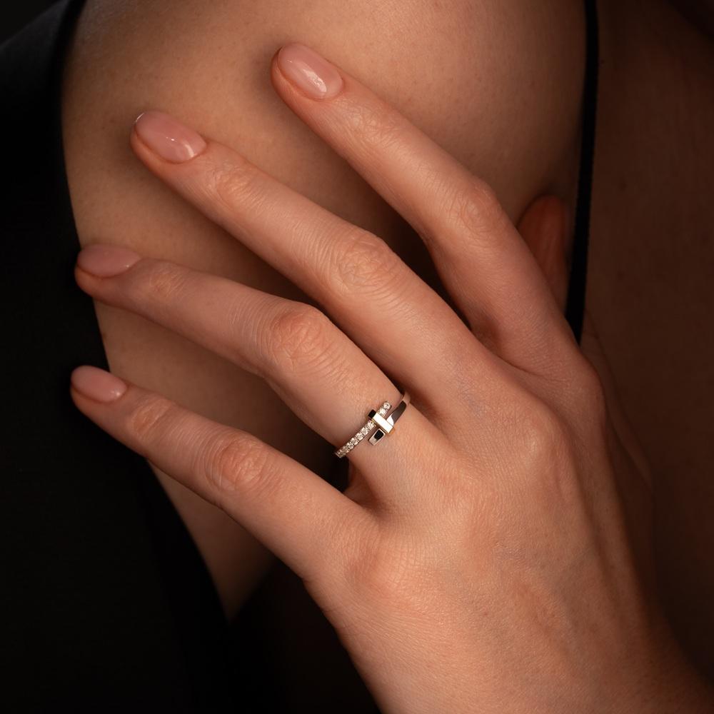 Кольцо с бриллиантами 9211000Б