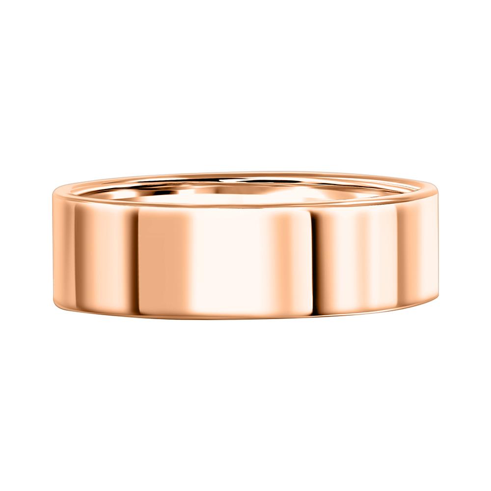Обручальное кольцо из красного золота 200-000-060