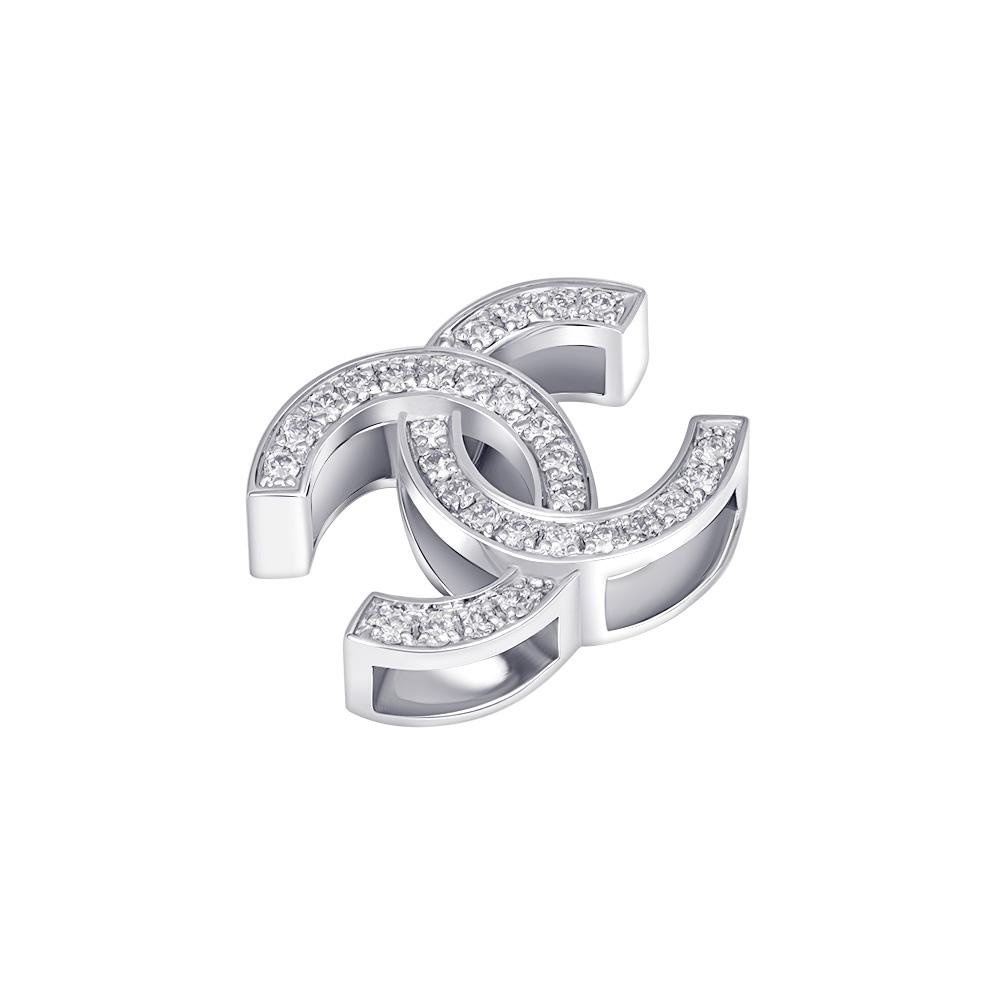 Подвеска из золота с бриллиантами 924467Б