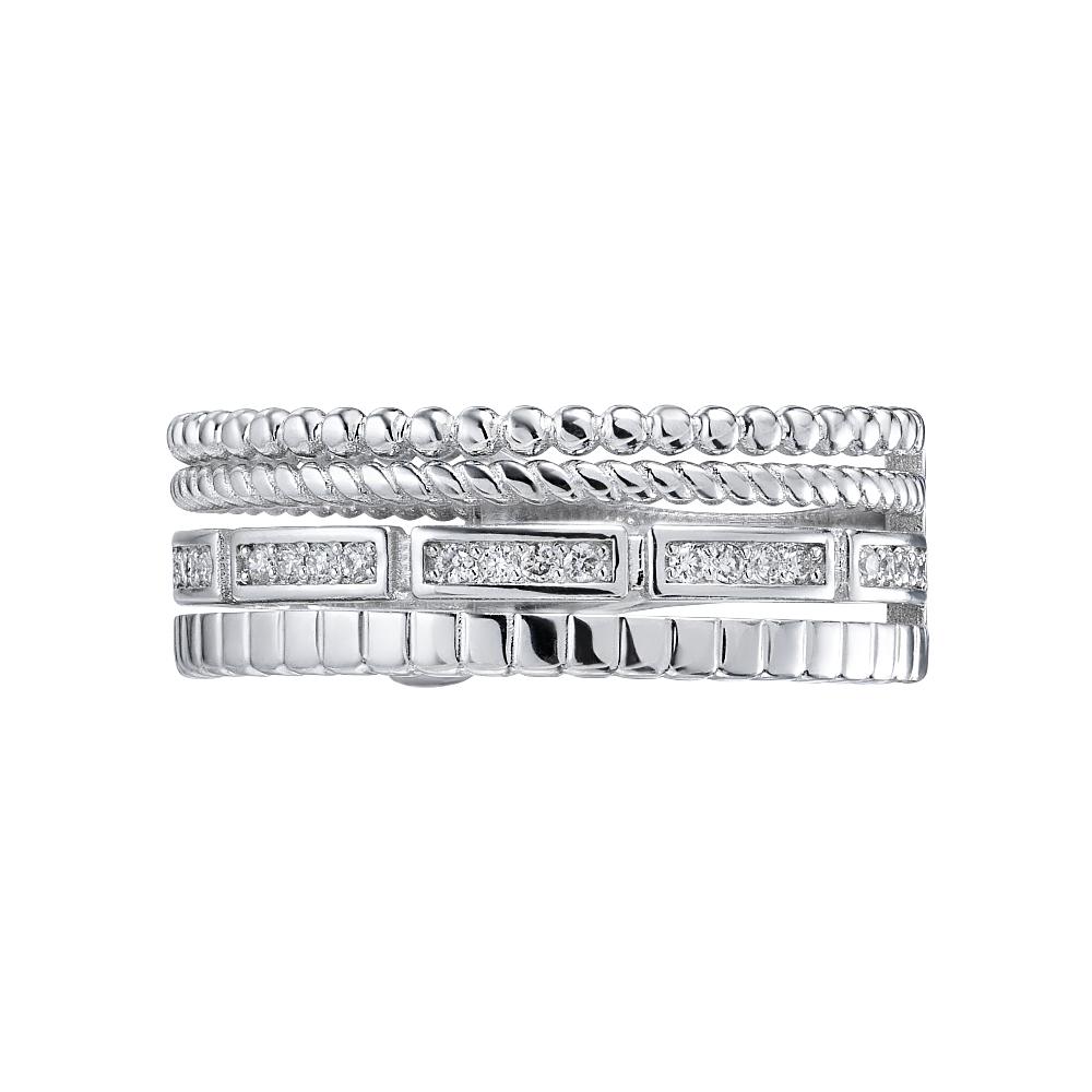 Кольцо из белого золота 585 пробы 921815Б