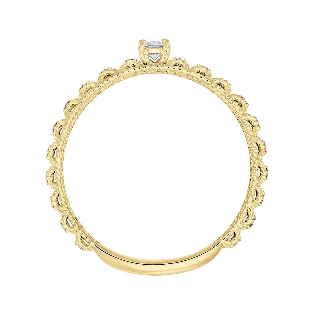 Кольцо из золота с бриллиантами 931938Б