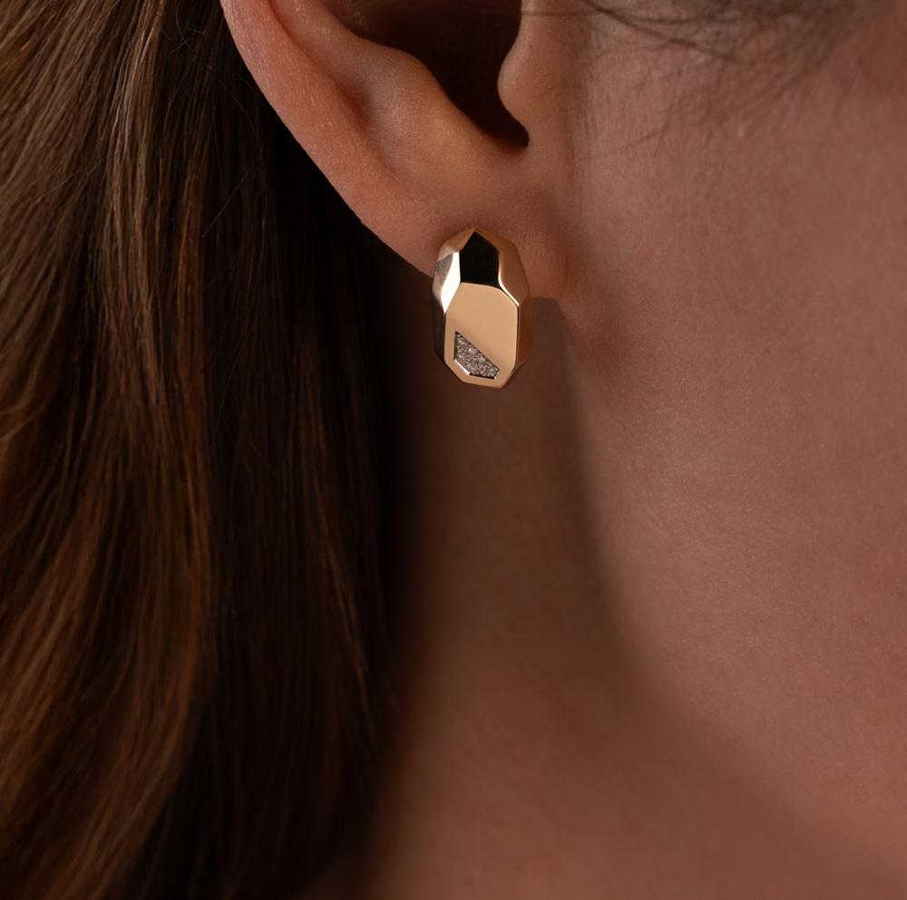 Серьги из желтого золота 932995Б