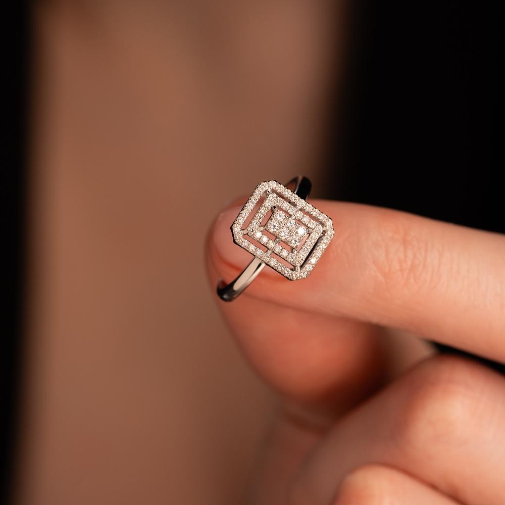 Кольцо с бриллиантами 921998Б