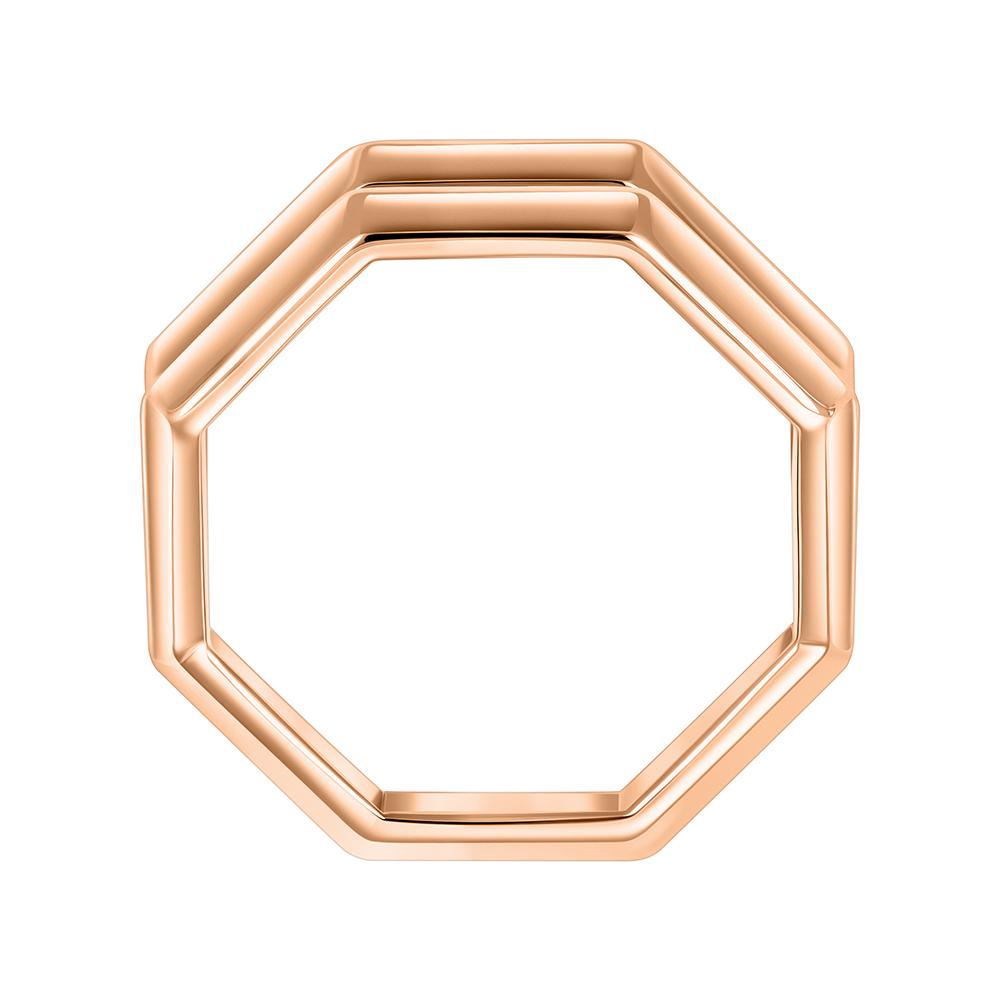 Кольцо из красного золота 9111059