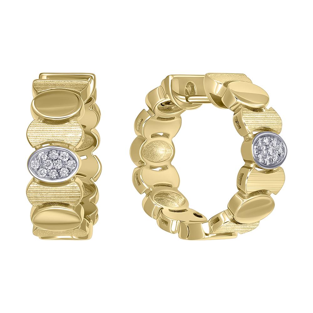 Серьги с бриллиантами 932979Б