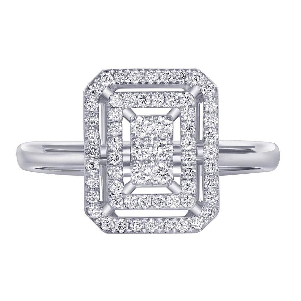 Кольцо с бриллиантами 921998Б