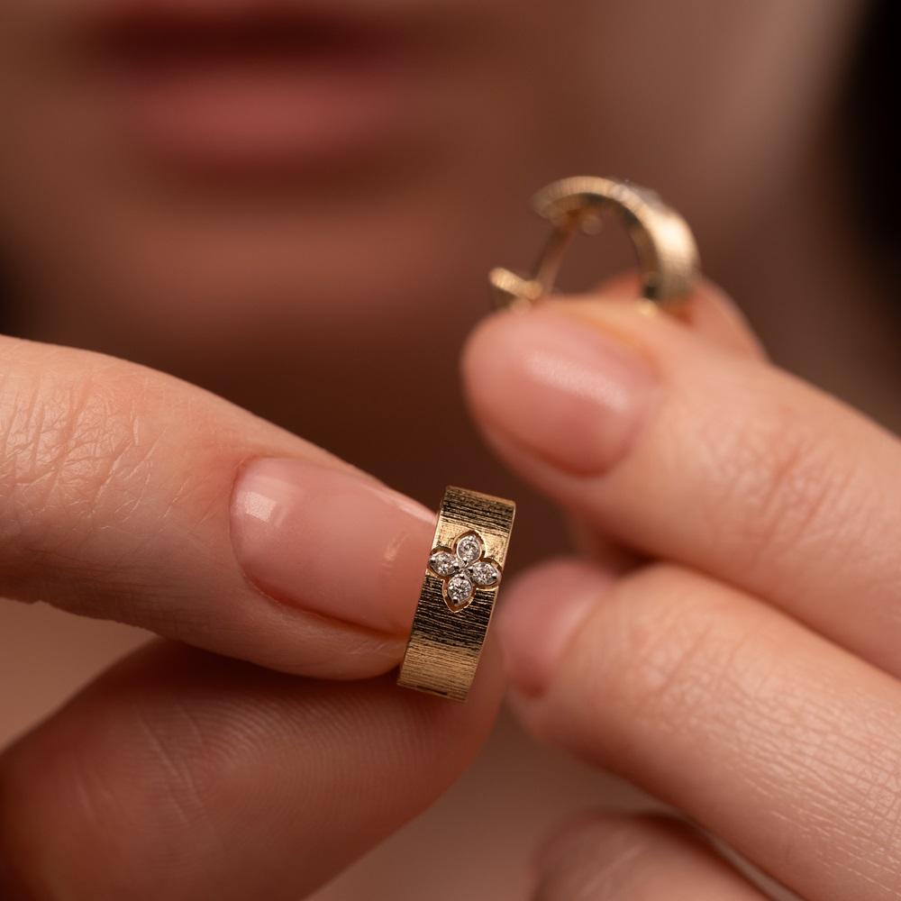 Серьги с бриллиантами и рубинами 932682Б