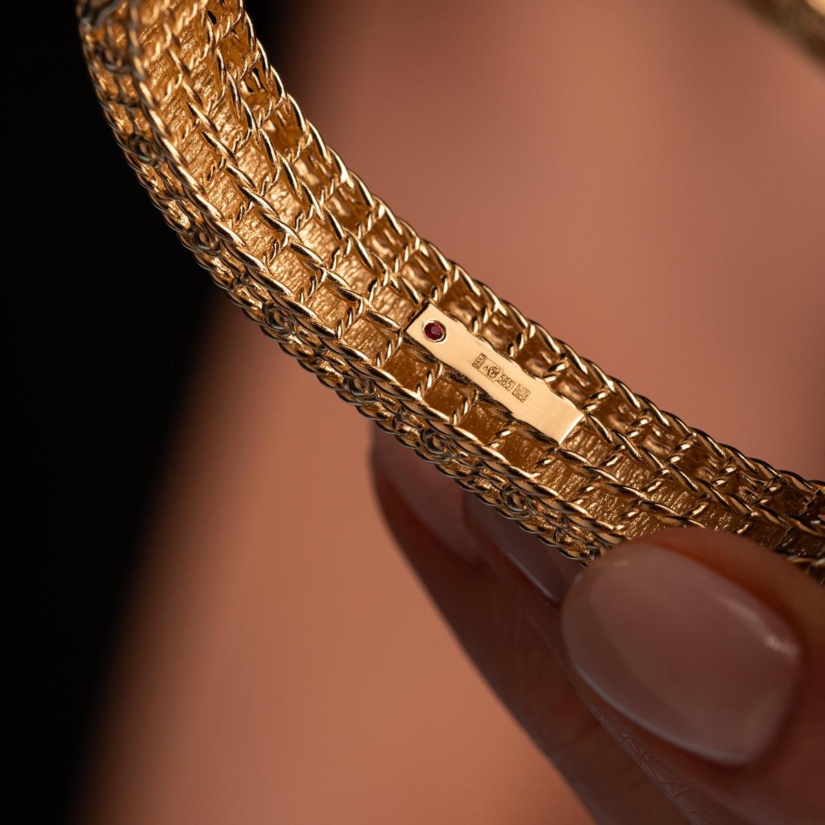 Браслет с бриллиантами 935696Б