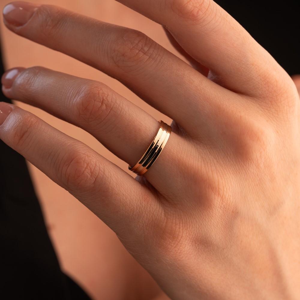 Обручальное кольцо из золота (синтеринг) 450-000-317