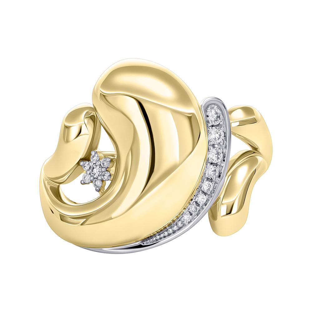 Кольцо из золота с бриллиантами 9311092Б