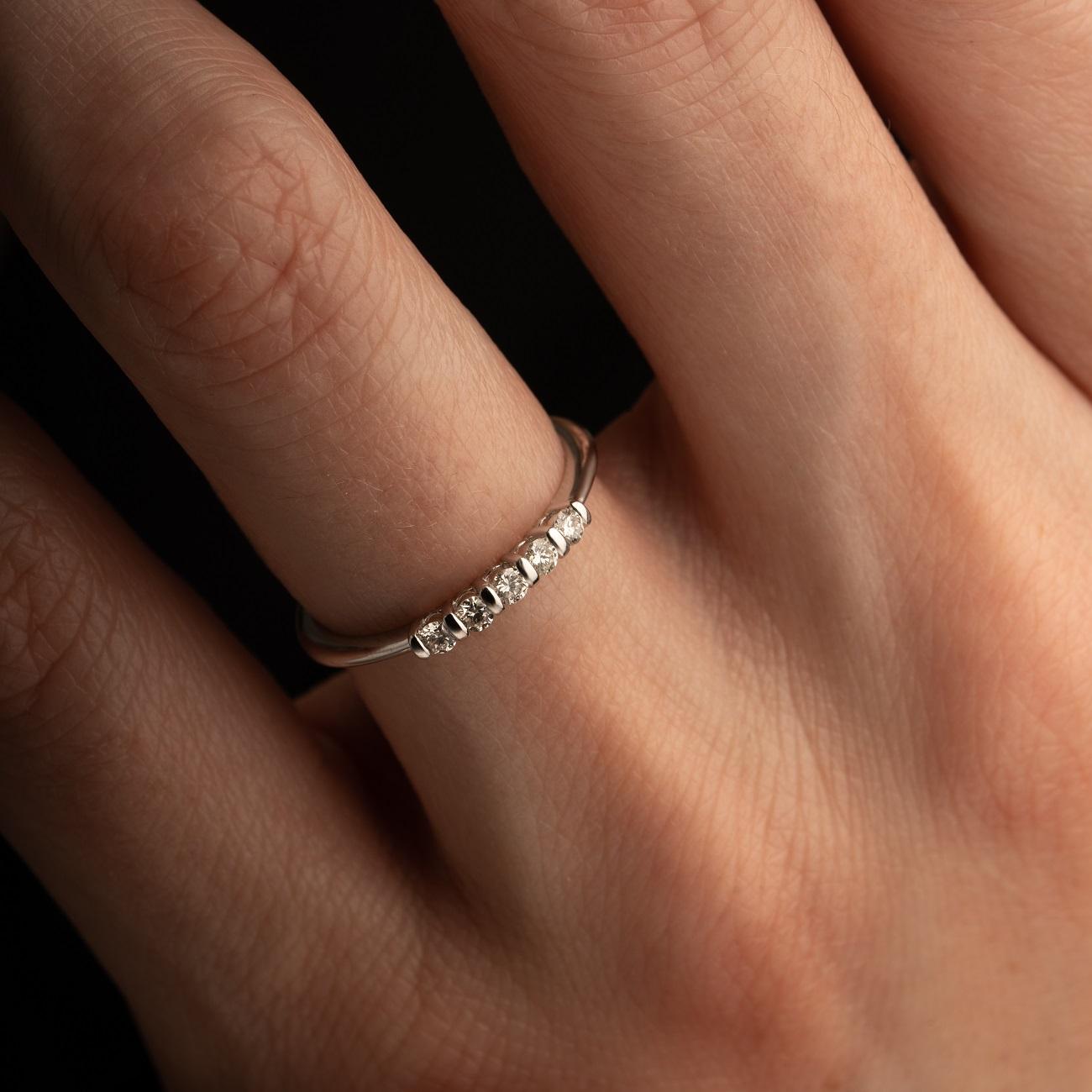 Кольцо из золота с бриллиантами 921630Б