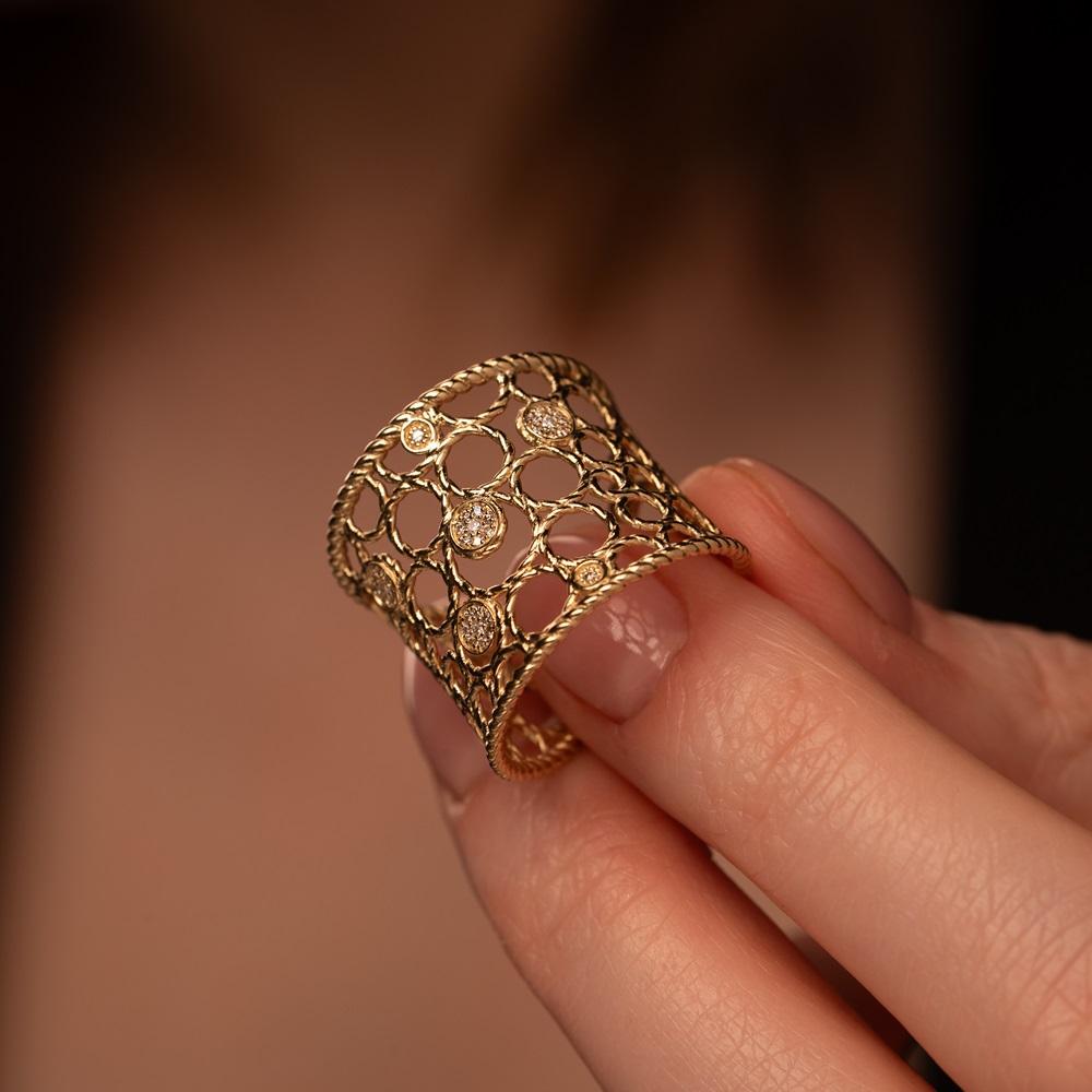 Кольцо из желтого золота 931907Б