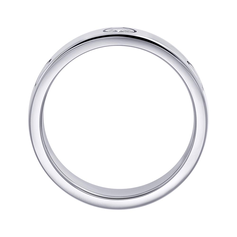 Обручальное кольцо из белого золота 921553Б