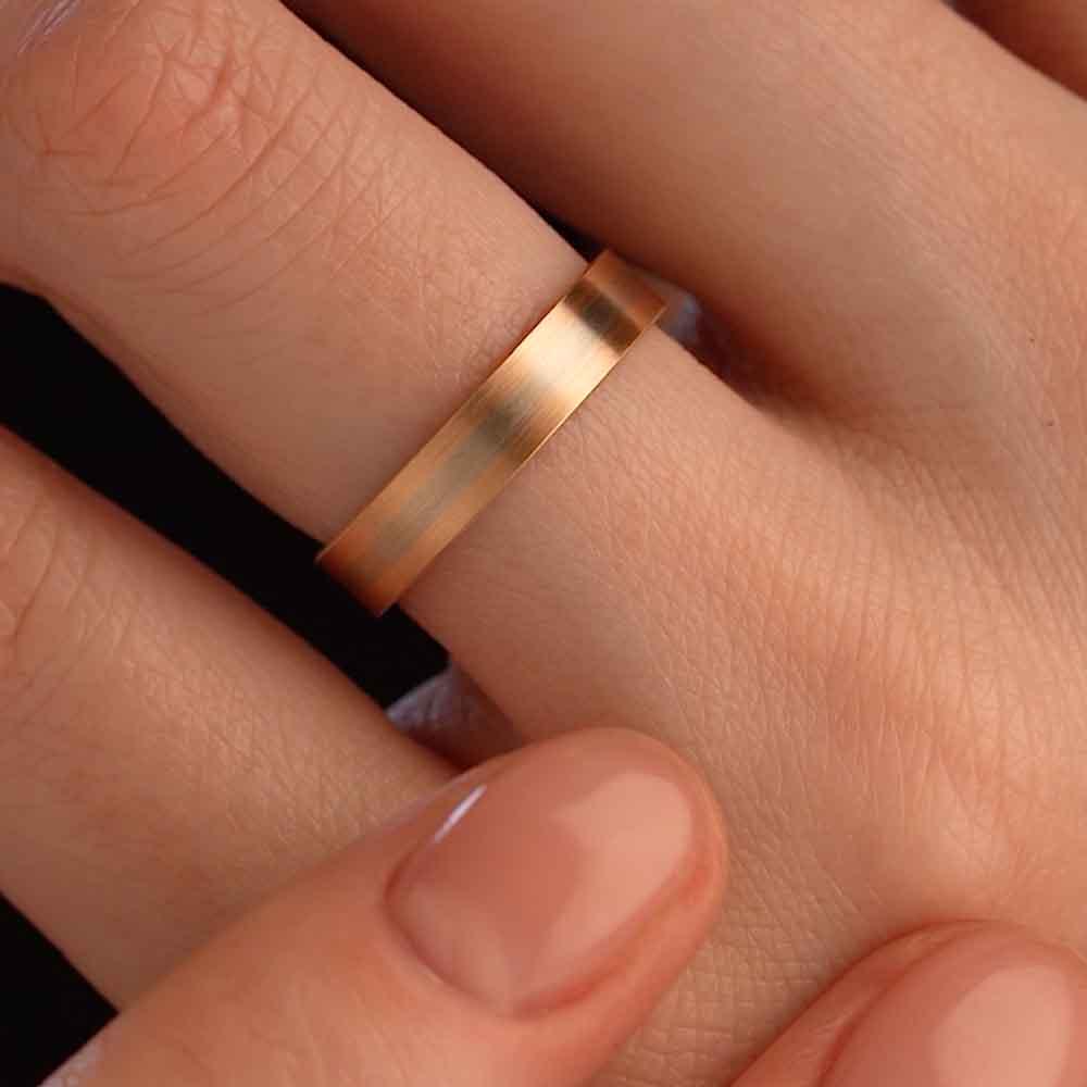 Обручальное кольцо из золота (синтеринг) 450-000-926