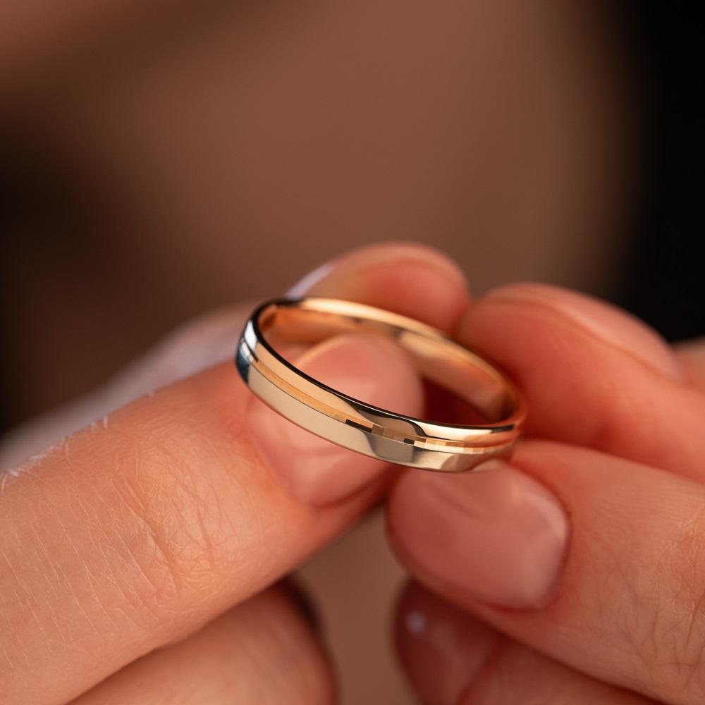 Обручальное кольцо из золота (синтеринг) 430-000-318