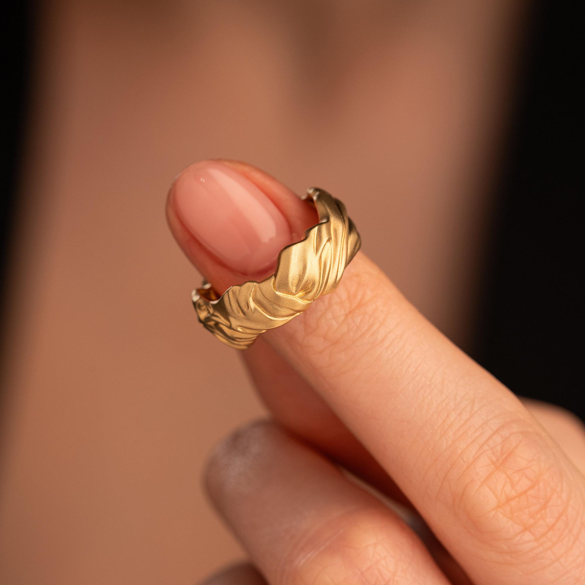 Кольцо из желтого золота 9311017