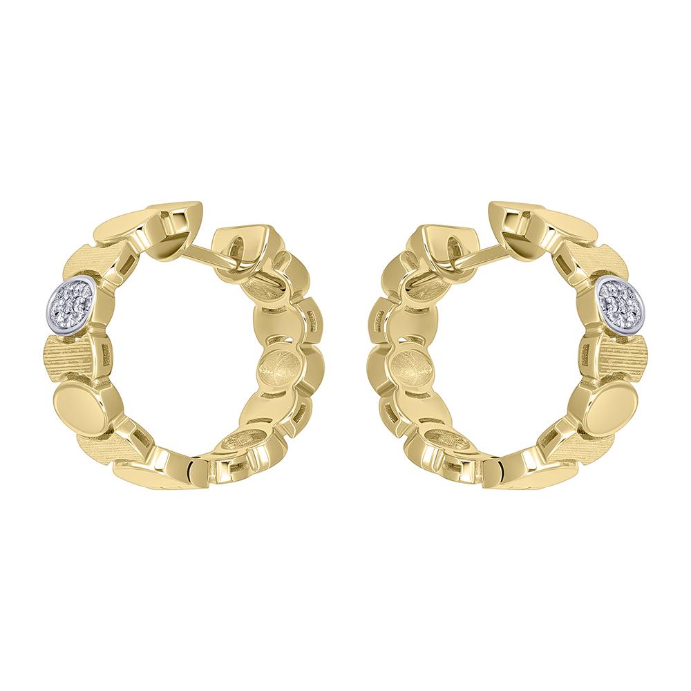 Серьги с бриллиантами 932979Б