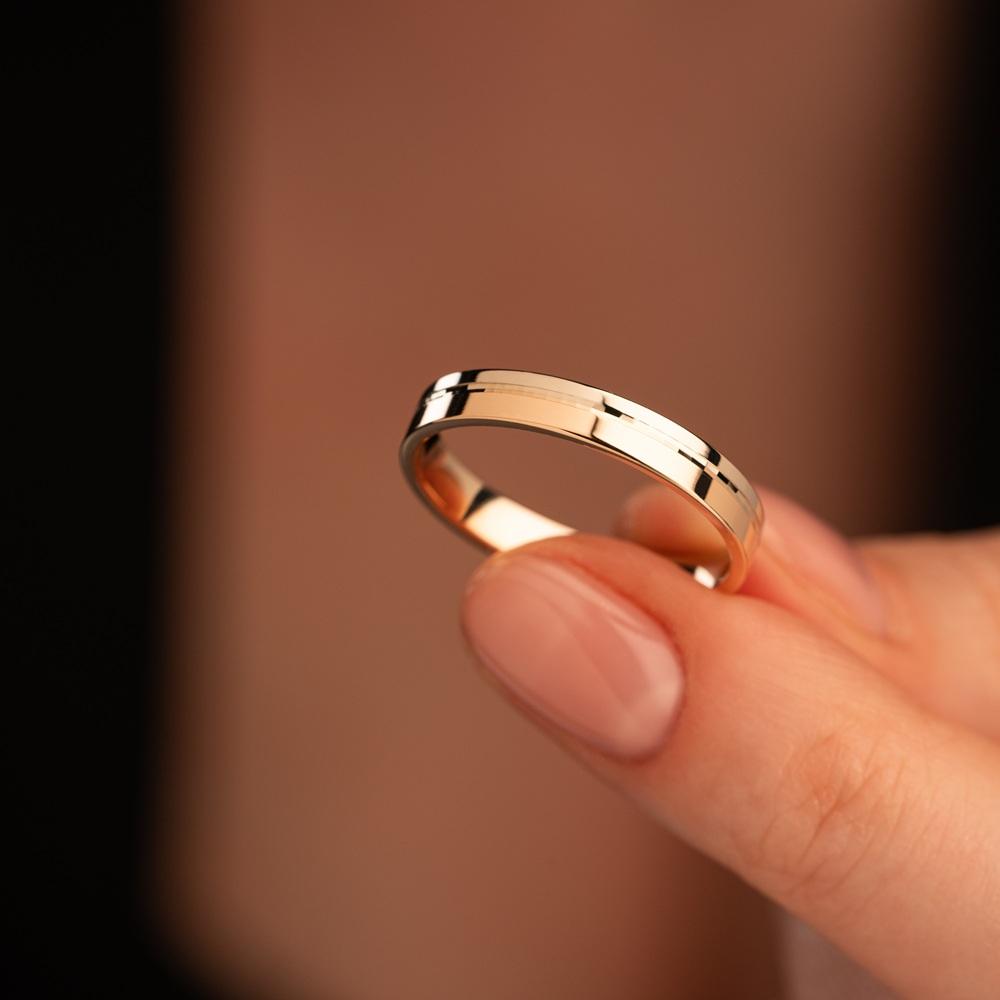 Обручальное кольцо из золота (синтеринг) 430-000-332