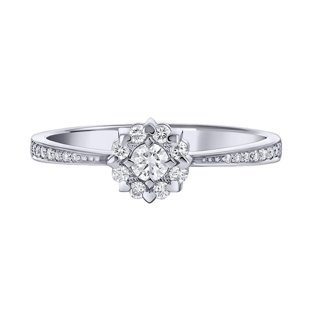 Кольцо из золота с бриллиантами 921319Б